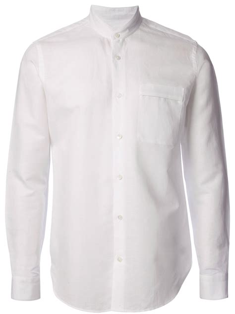 white button up shirt